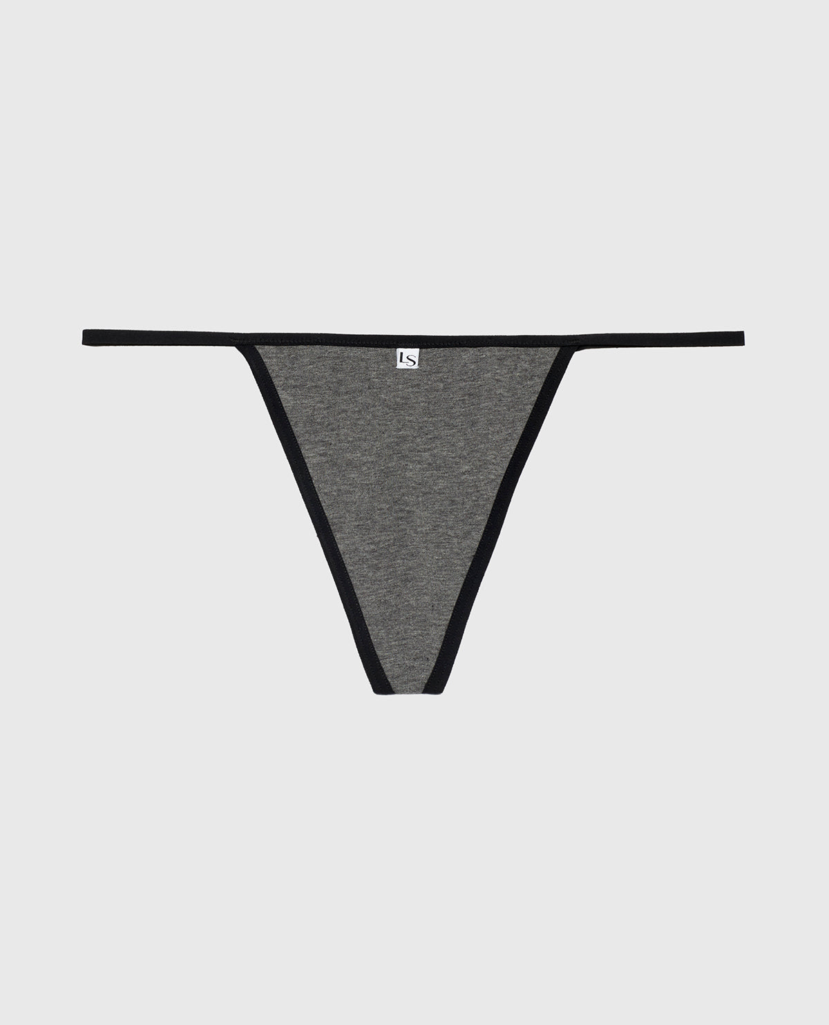 La Senza G-String Panty in Tuxedo Heather