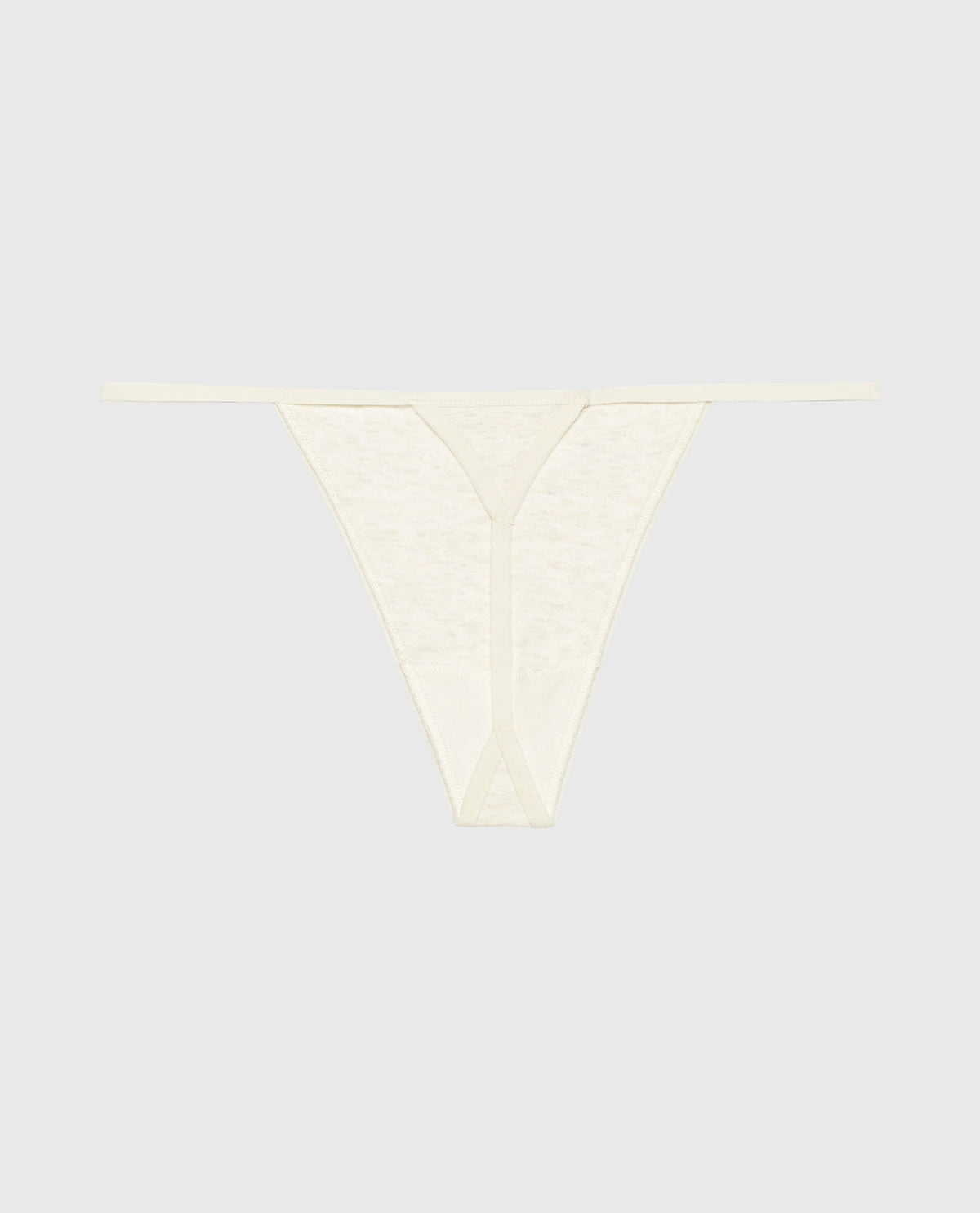 La Senza G-String Panty in Oatmeal Heather