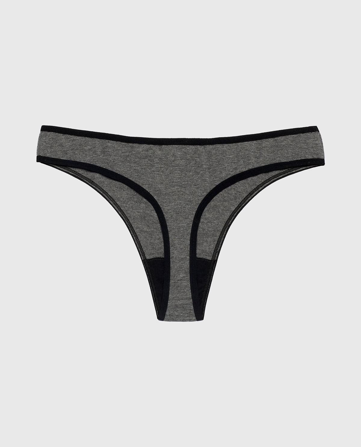 La Senza Thong Panty in Tuxedo Heather