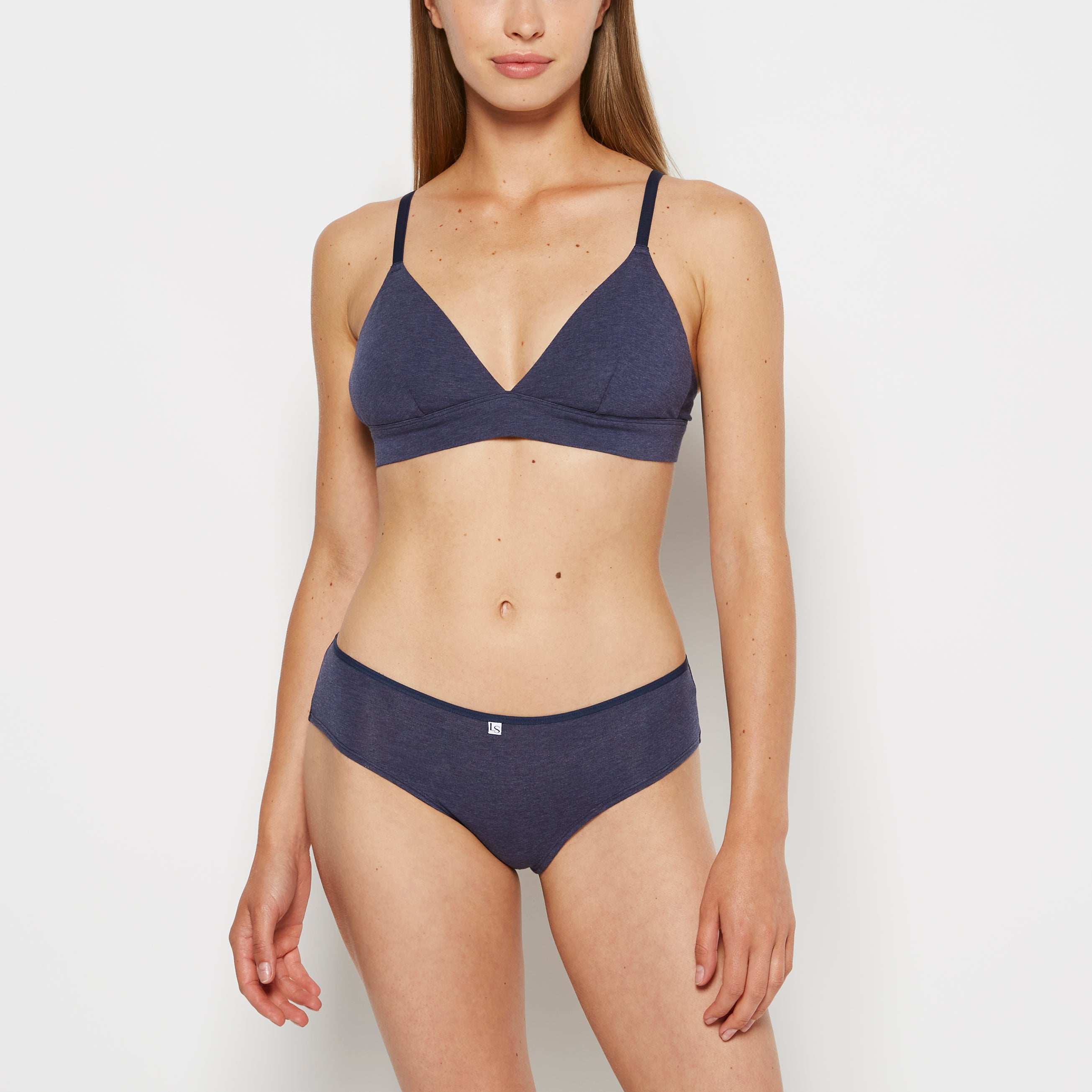La Senza Hipster Panty in Dark Navy Heather