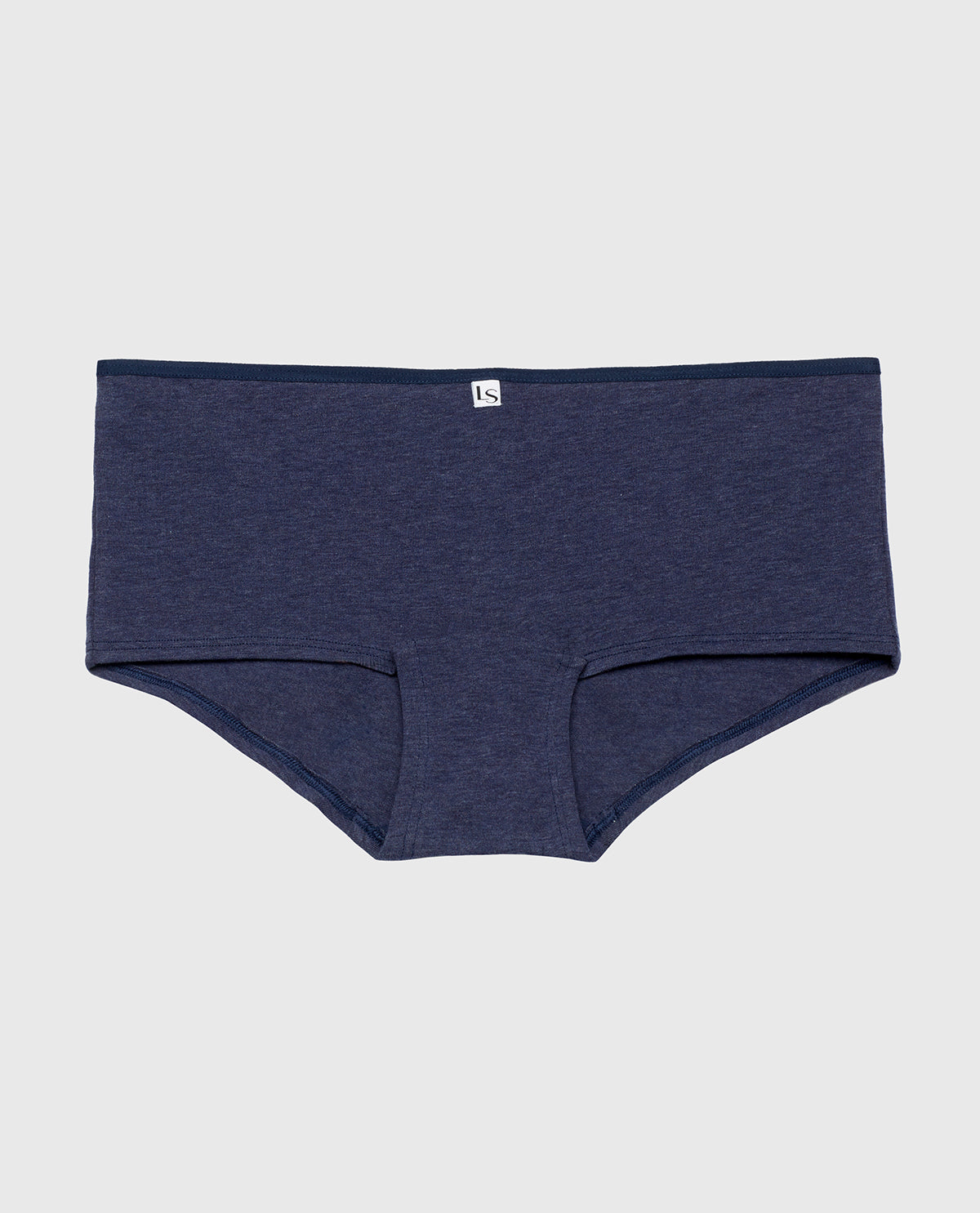 La Senza Boyshort Panty in Dark Navy Heather