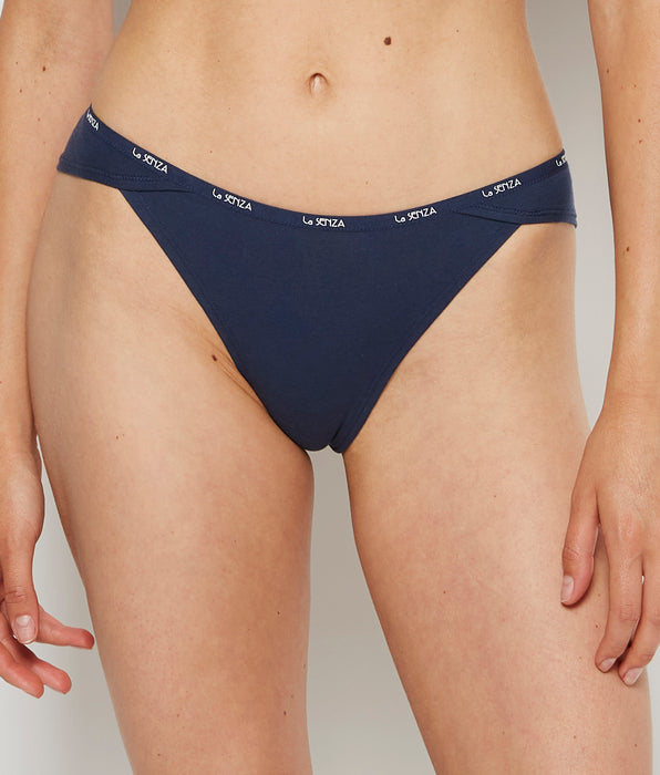 La Senza Cheekini Panty in Dark Navy