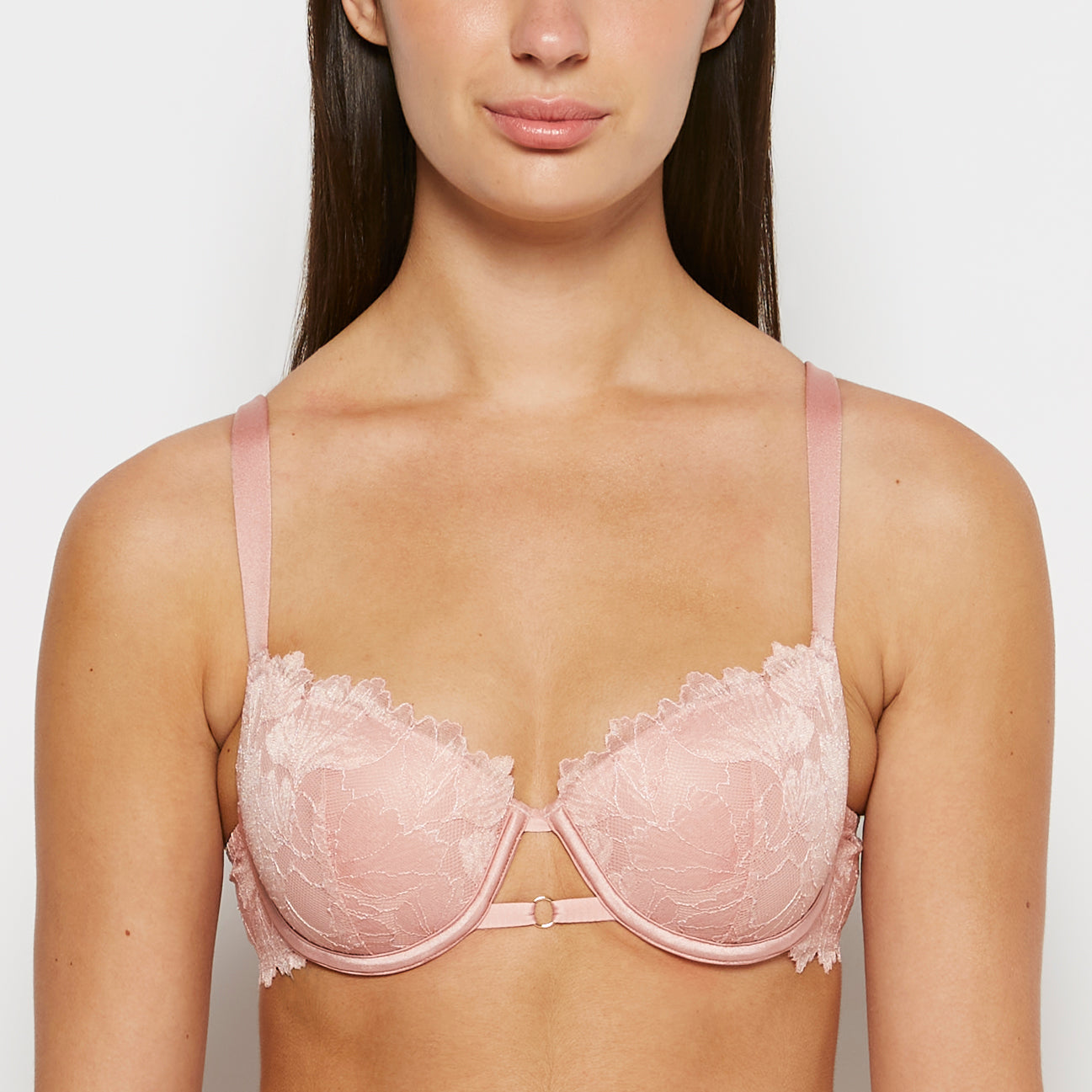 La Senza Balconette Bra in Royal Pink