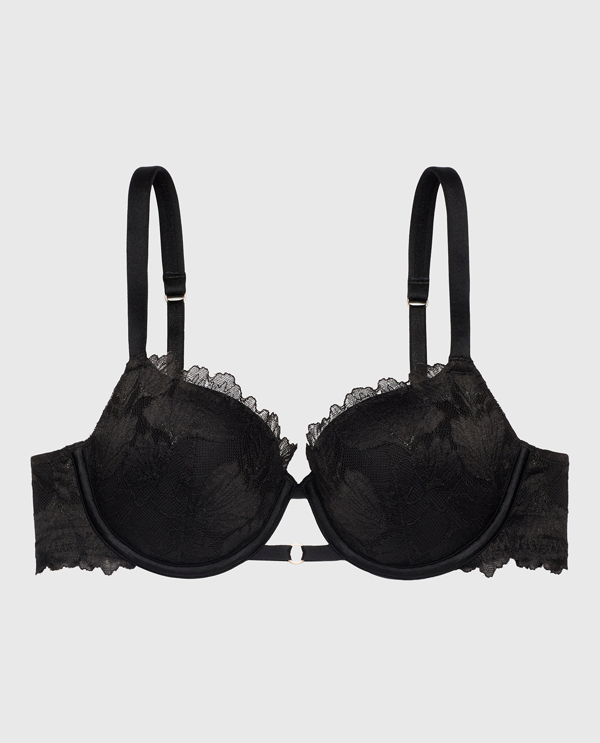 La Senza Balconette Bra in Tuxedo Black