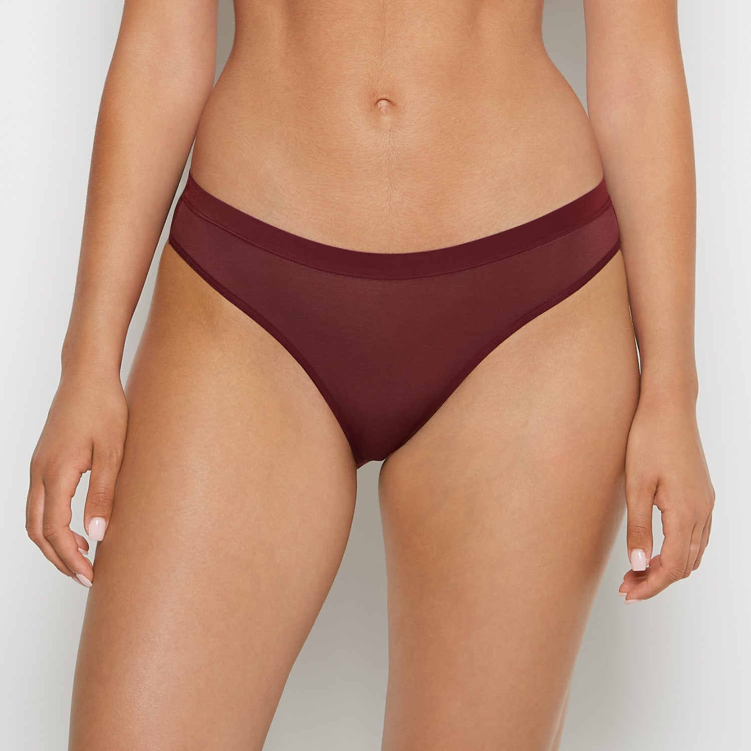 La Senza Bikini Panty with Logo in Russian Ruby
