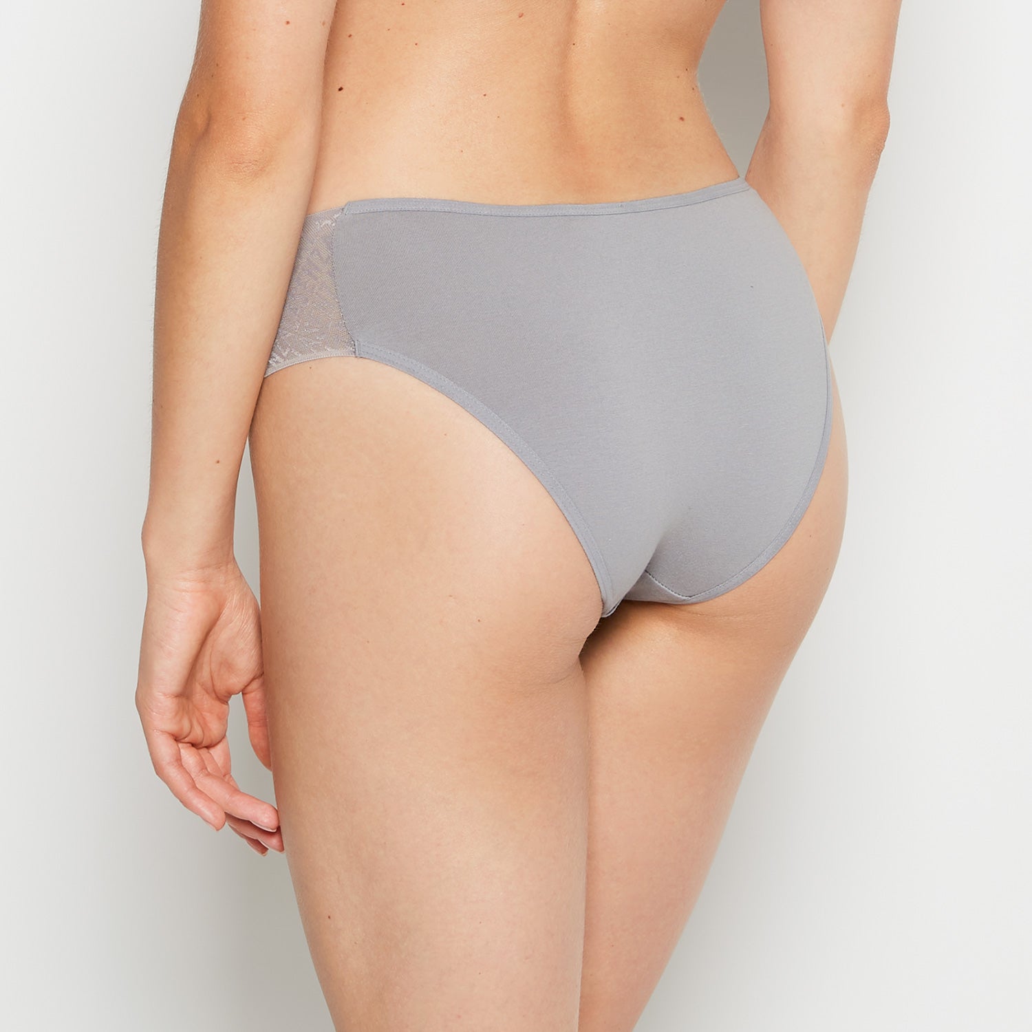 La Senza Bikini Panty with Logo in Skyrocket