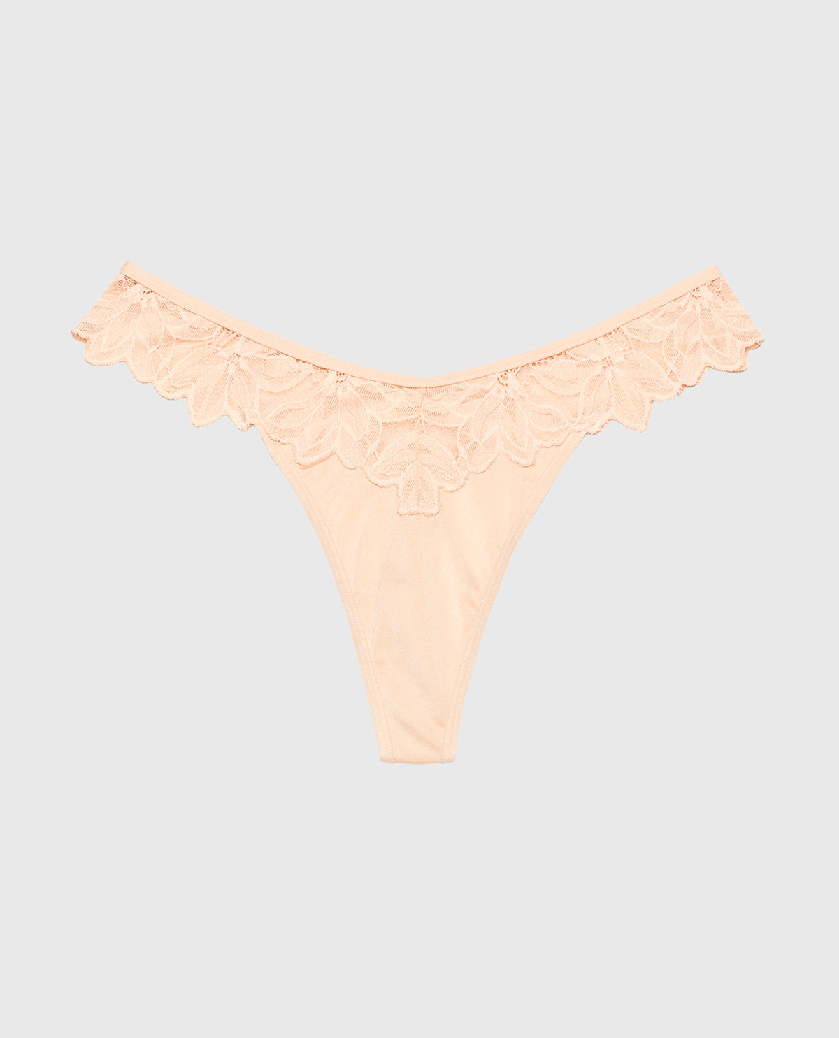 La Senza Diva Thong Panty in Cameo Rose