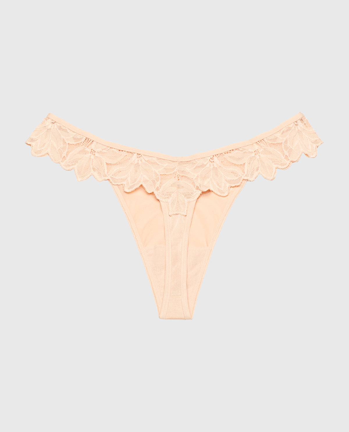 La Senza Diva Thong Panty in Cameo Rose