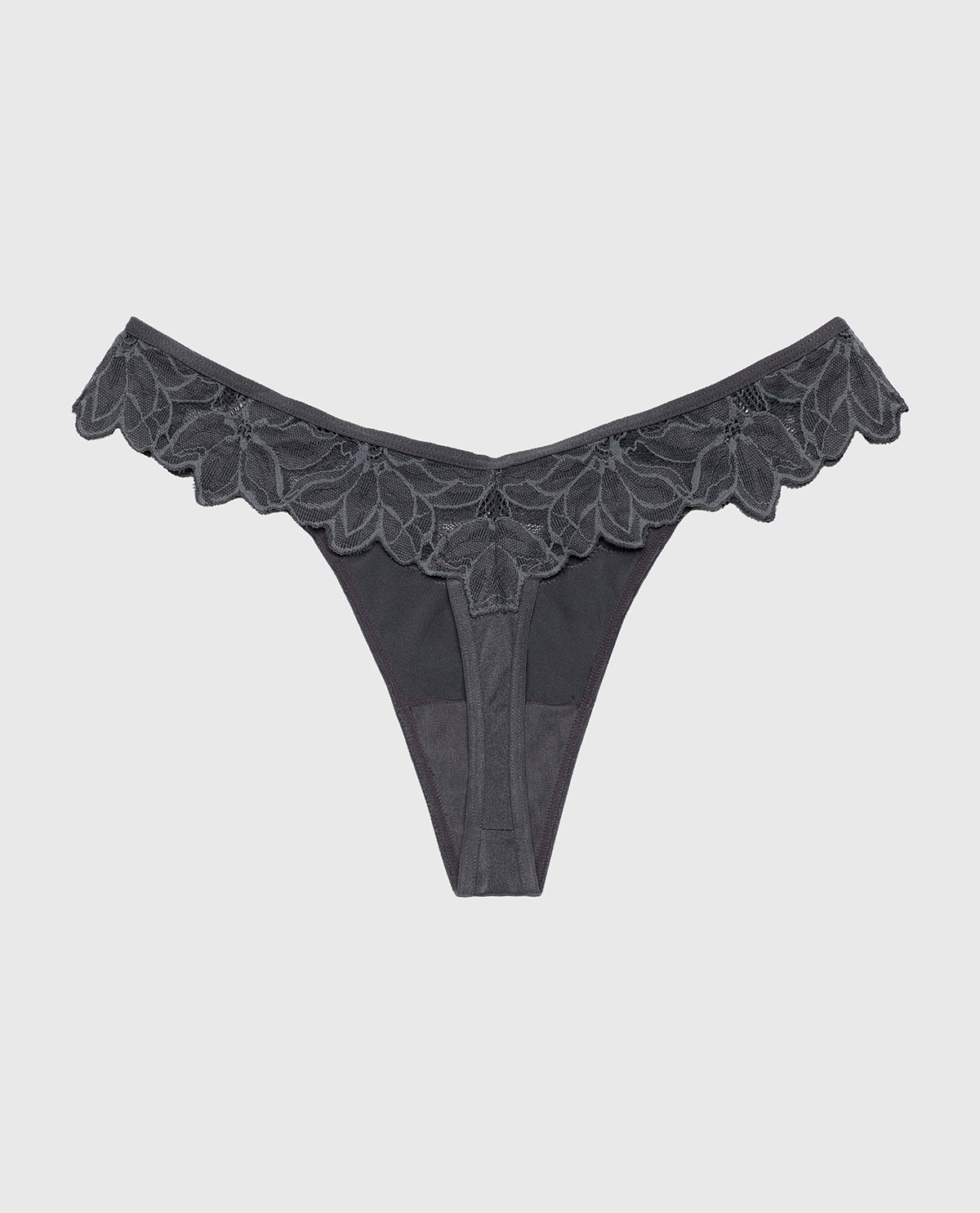 La Senza Diva Thong Panty in Ebony