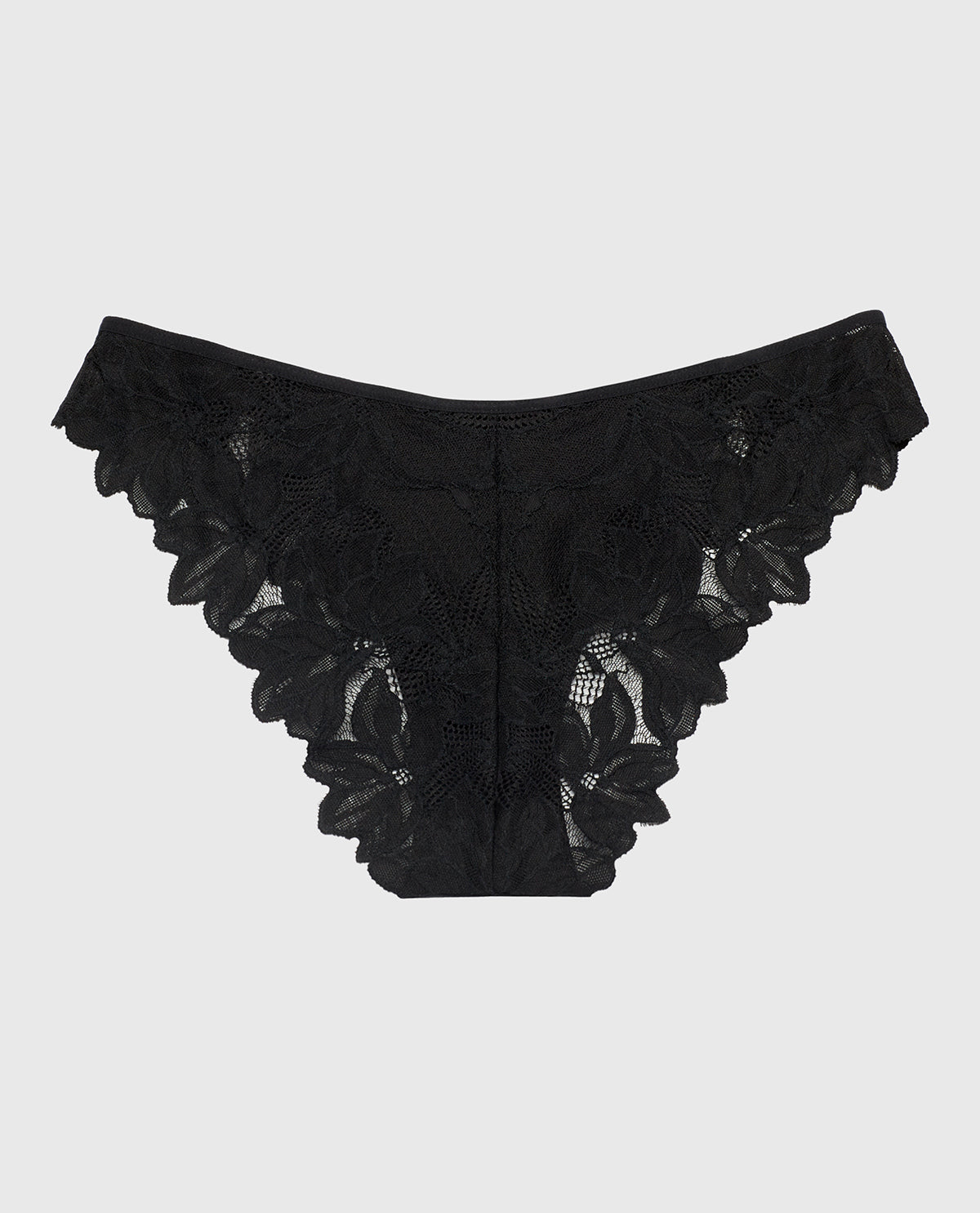La Senza Diva Mini Cheeky Panty in Tuxedo Black