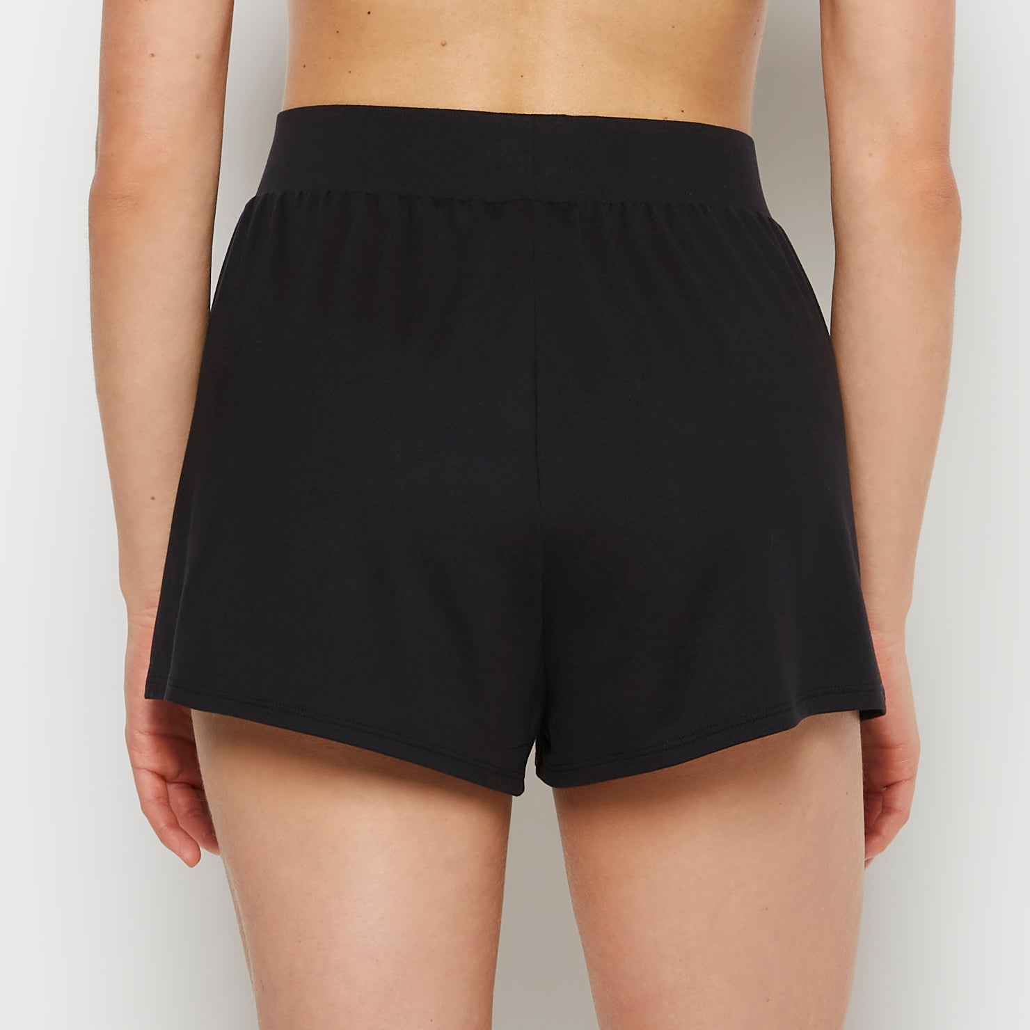 La Senza Sleep Short in Tuxedo Black