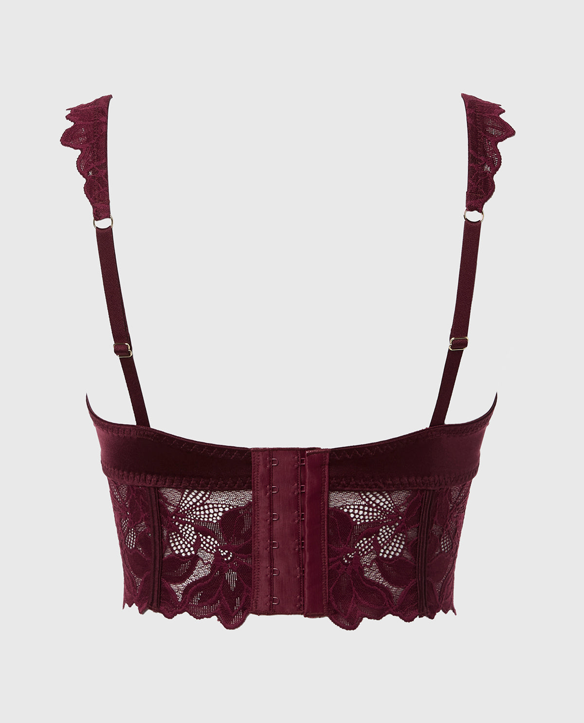 La Senza Demi Cup Bustier in Russian Ruby
