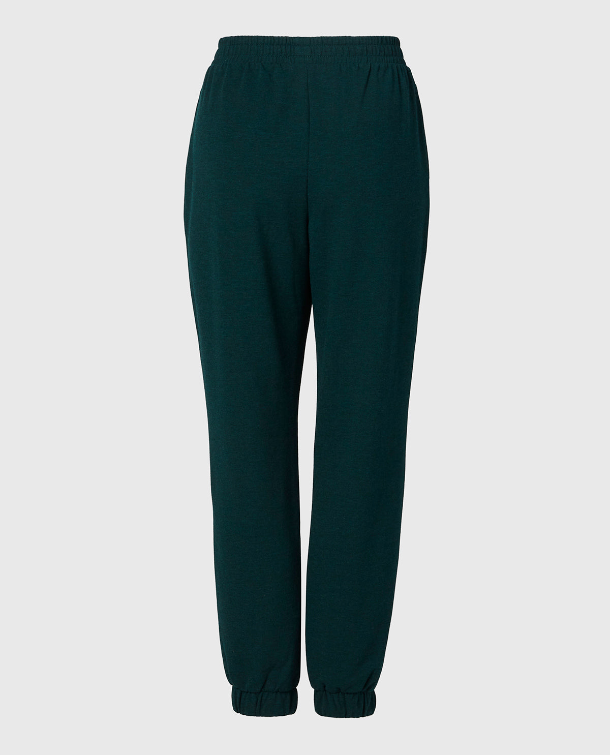 La Senza French Terry Sleep Pant in Emerald Green Heather