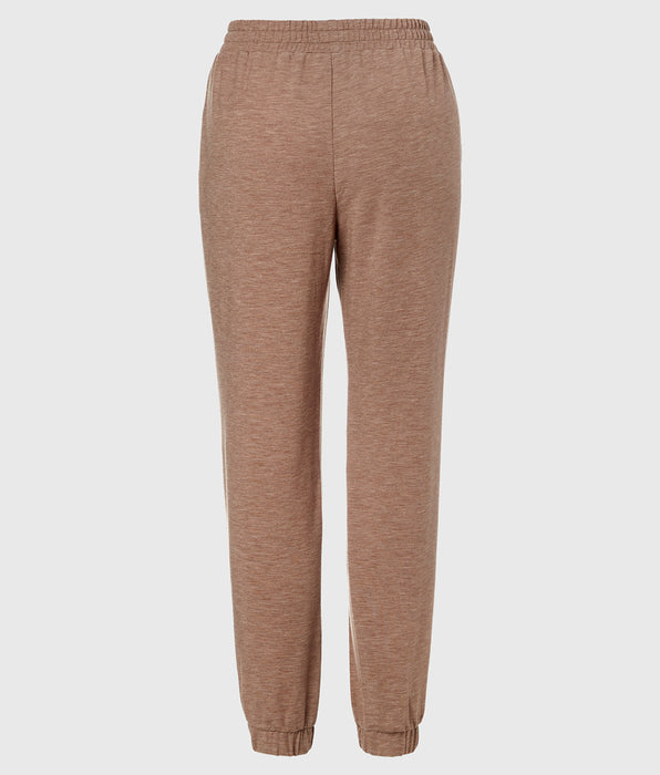 La Senza French Terry Sleep Pant in Leafless Tree Heather