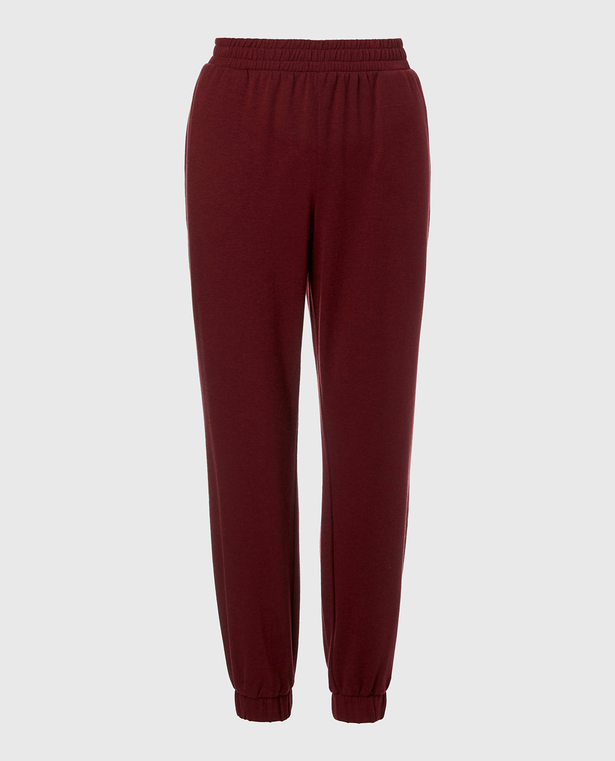 La Senza French Terry Sleep Pant in Russian Ruby Heather