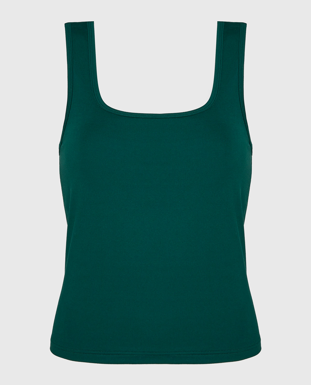 La Senza Square Neck Sleep Tank in Emerald Green