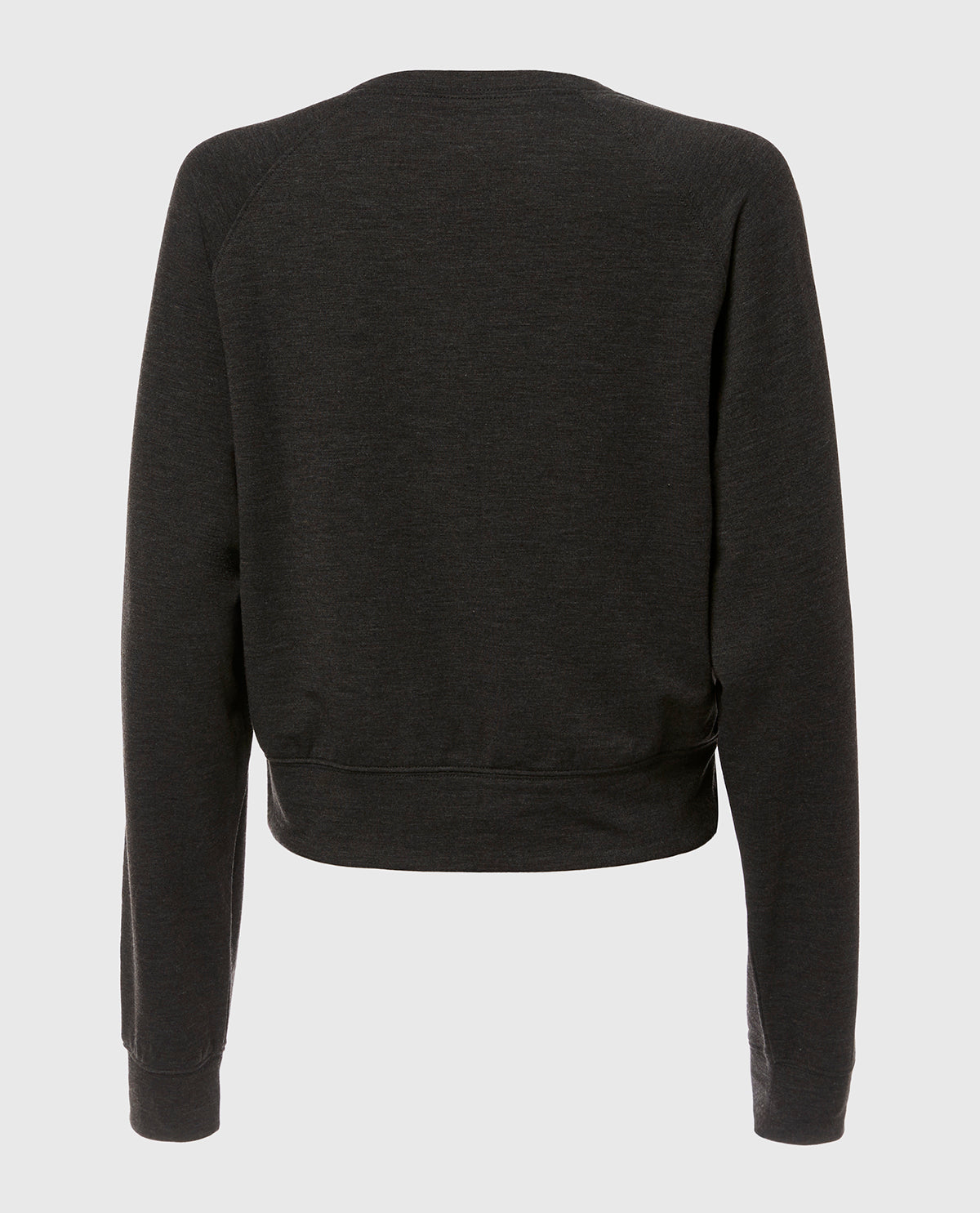 La Senza French Terry Crew Neck Sleep Top in Charcoal Heather