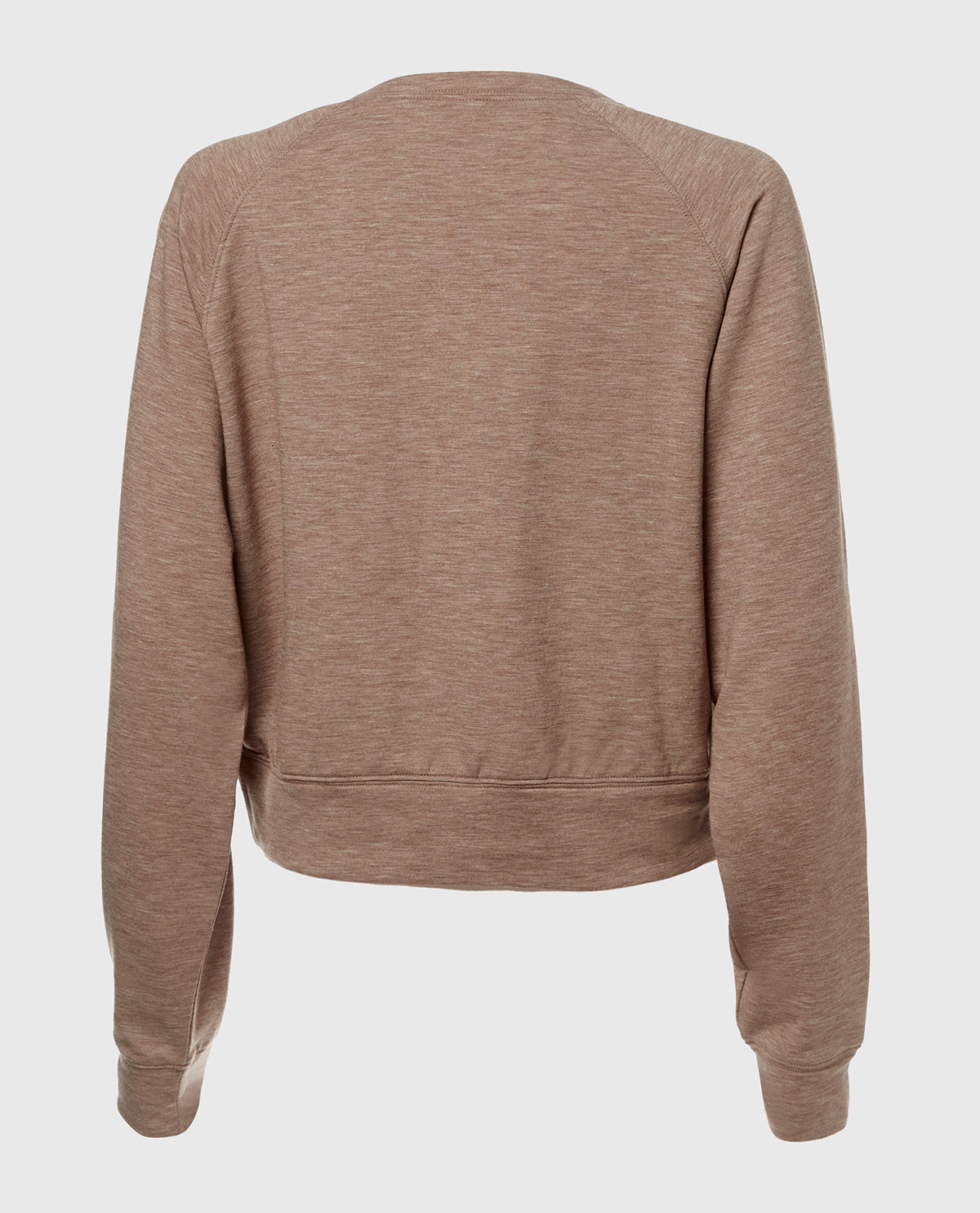 La Senza Haut de nuit ras du cou en molleton in Arbre décimé chiné