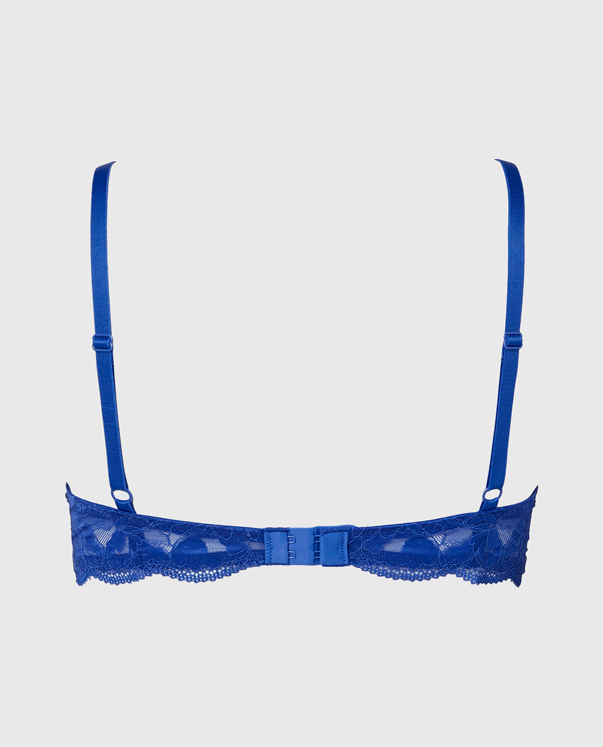 La Senza Charmed unlined demi bra in Dazzling Blue