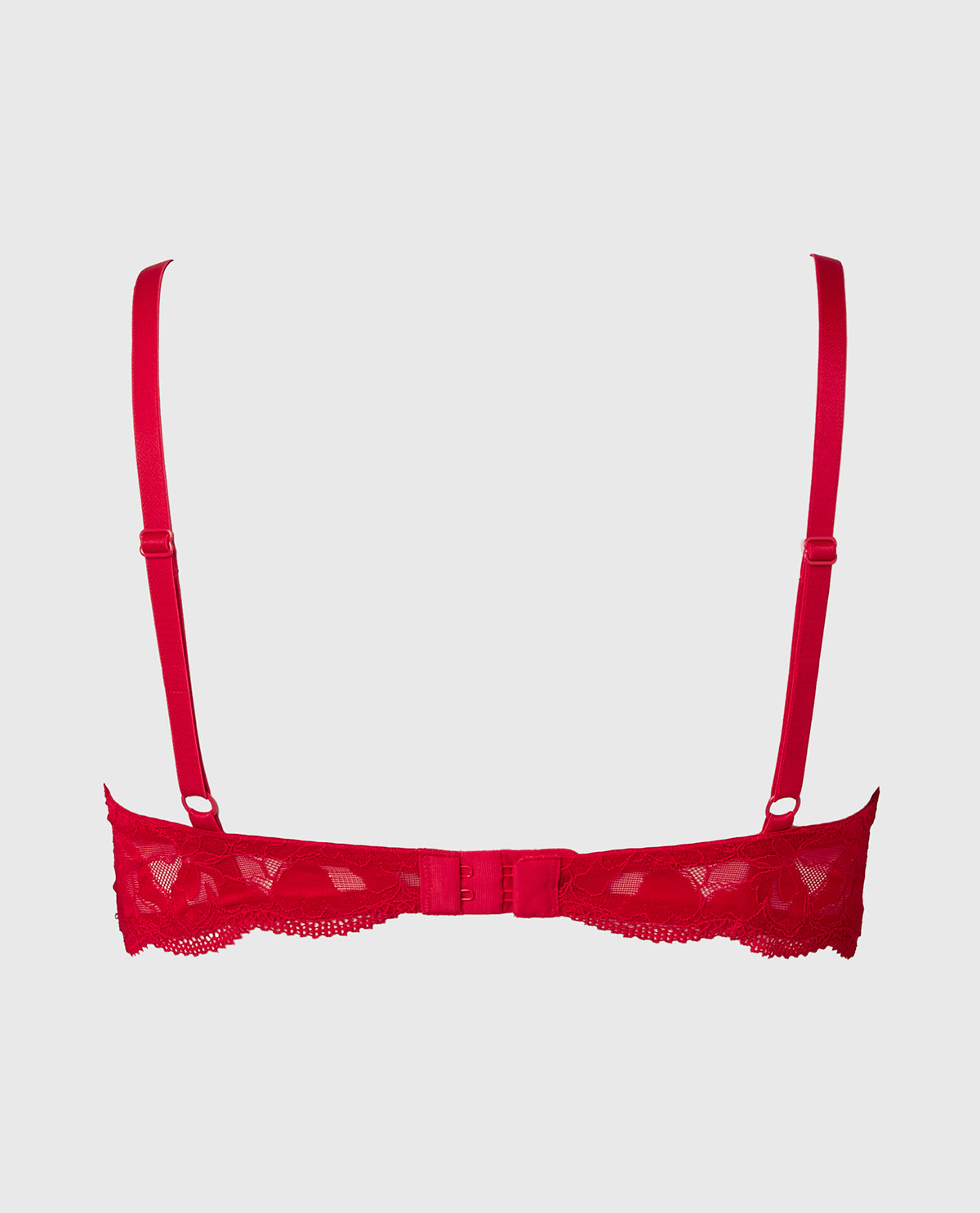 La Senza Charmed unlined demi bra in Crimson