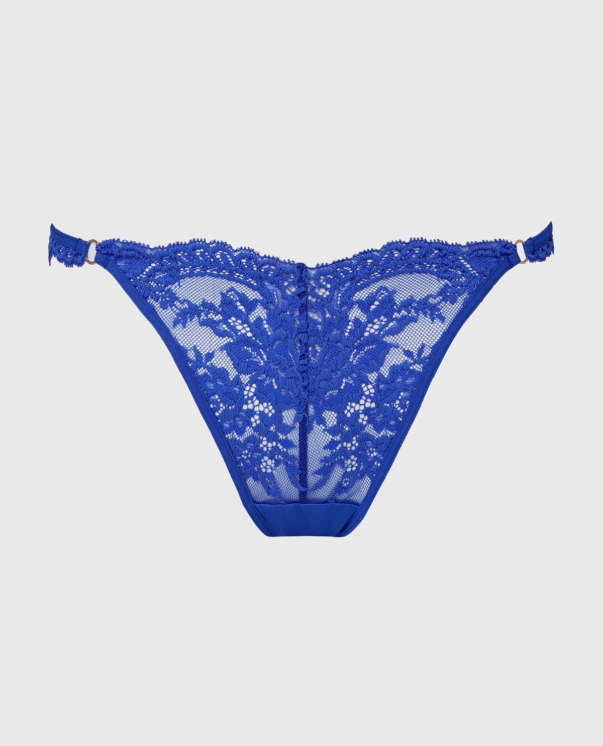 La Senza Tanga Cheeky Diva en dentelle bleu éclatant