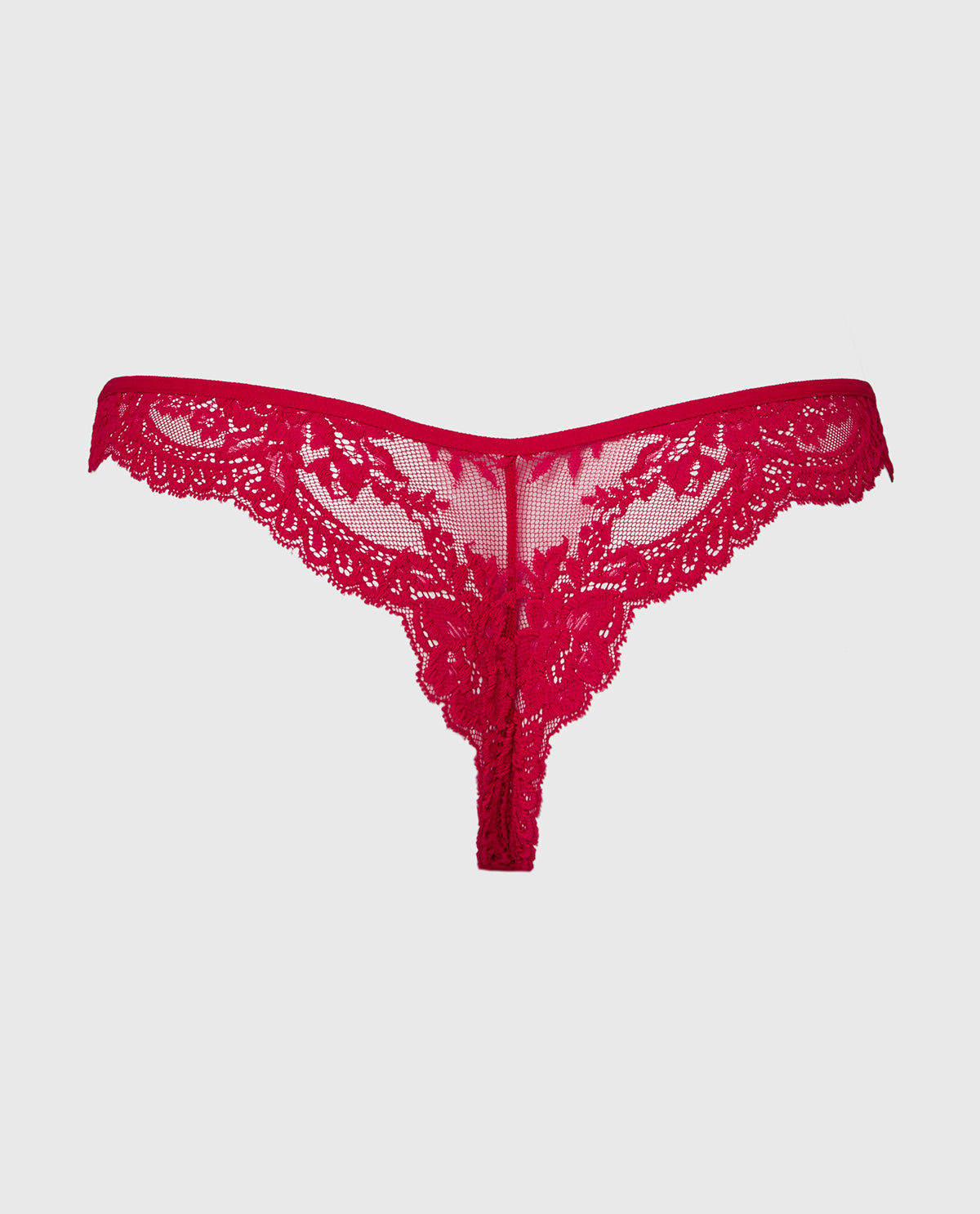 La Senza Tanga Cheeky Diva en dentelle cramoisi