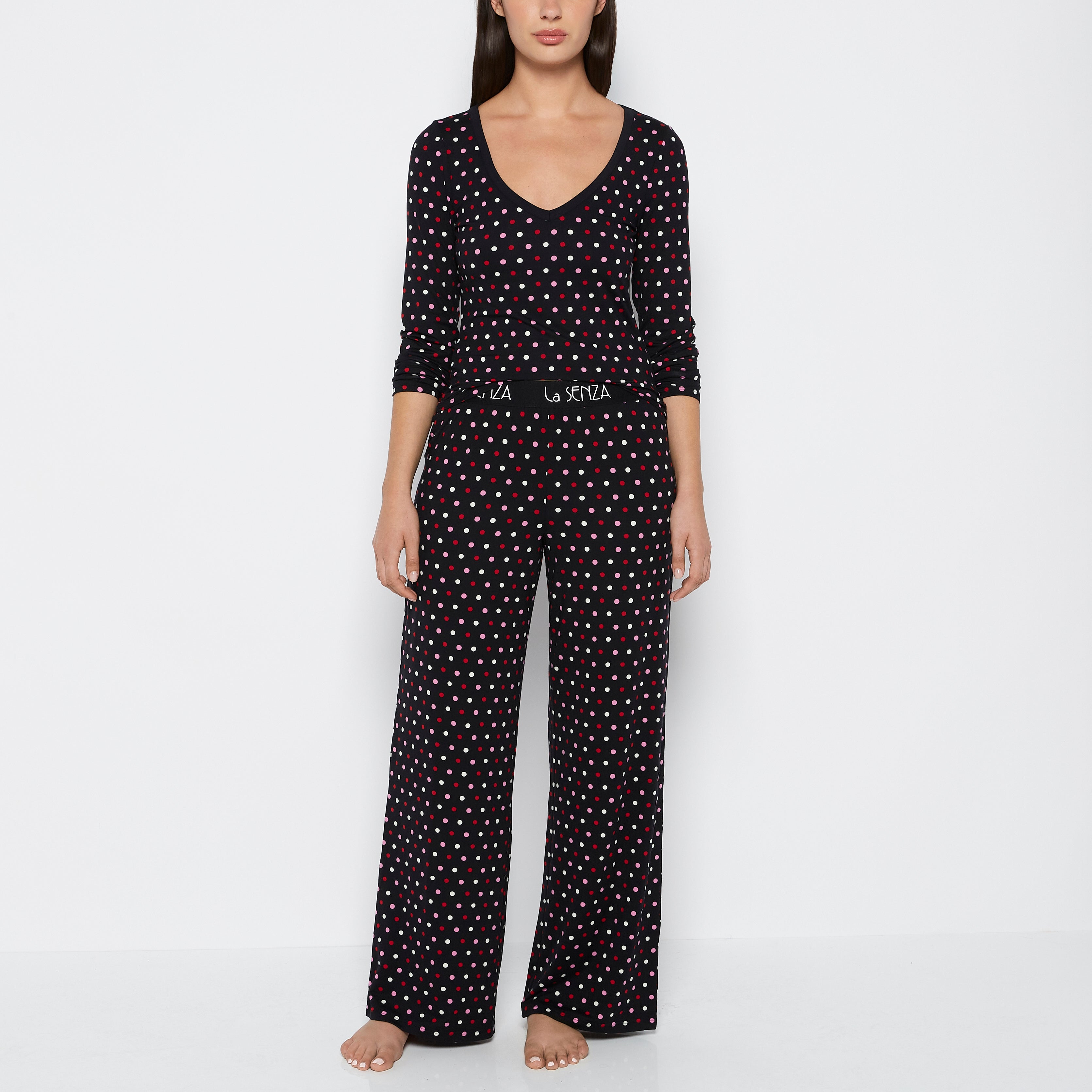 La Senza Ensemble pyjama deux pièces jolis picots