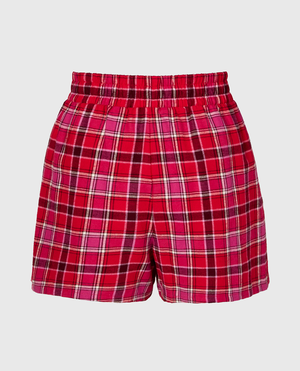 La Senza Short boxeur en flanelle plaid de Montréal