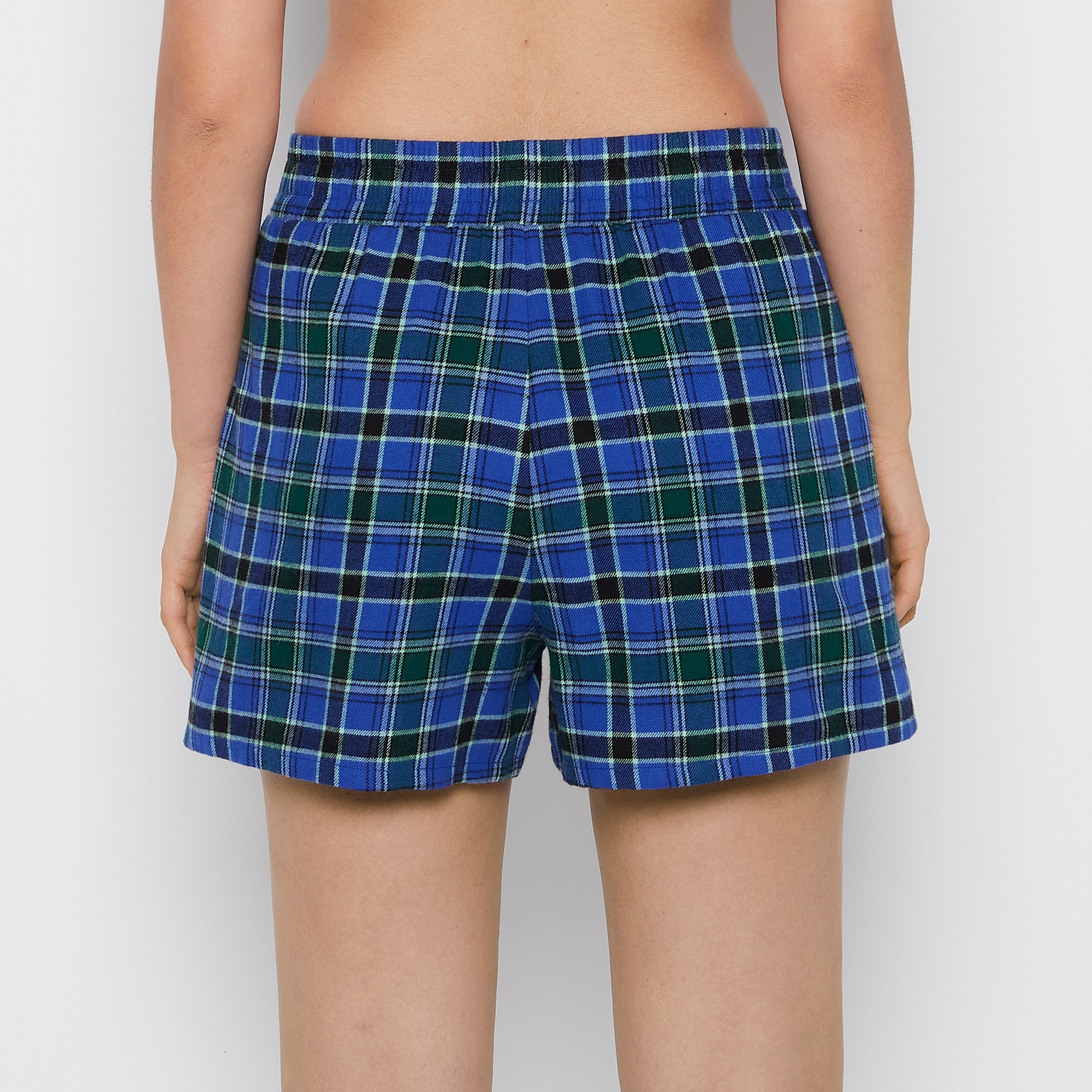 La Senza Flannel Boxer Short in Montreal Plaid