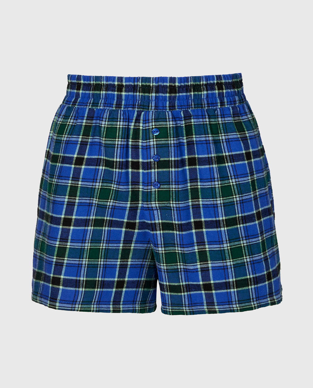 La Senza Flannel Boxer Short in Montreal Plaid