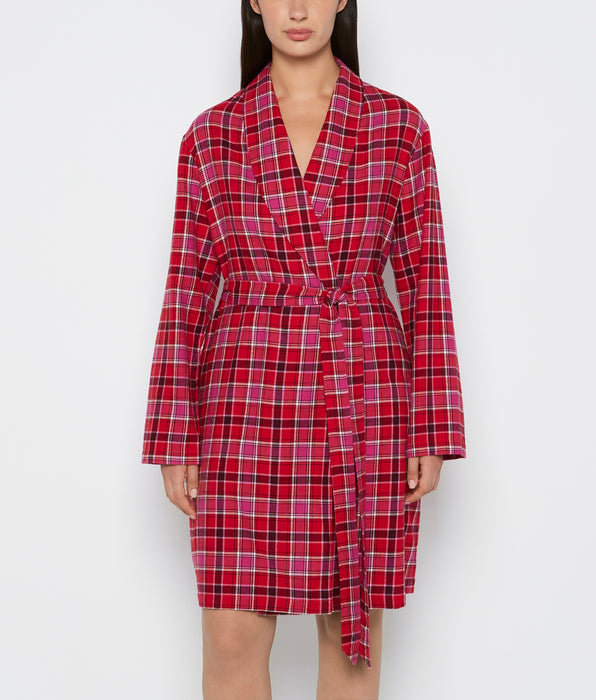 La Senza Peignoir en flanelle plaid de Montréal