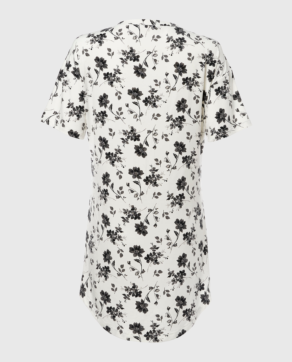 La Senza Brushed Jersey Sleep Shirt in Medium Goddess Floral