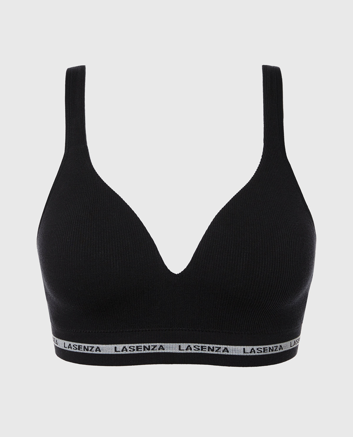 La Senza Soutien-gorge triangle coussiné sans coutures in Smoking Noir