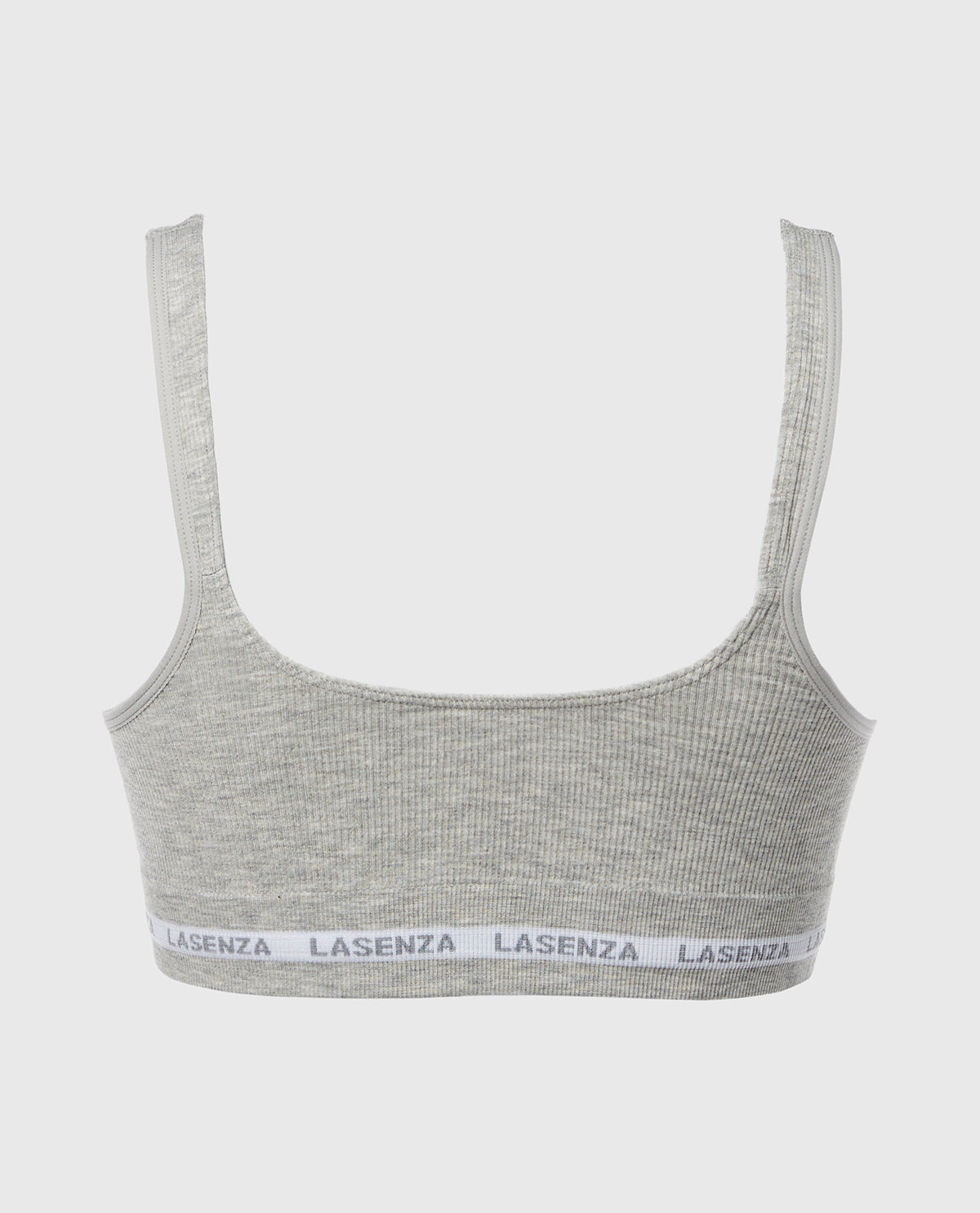 La Senza Soutien-gorge triangle coussiné sans coutures in Gris chiné