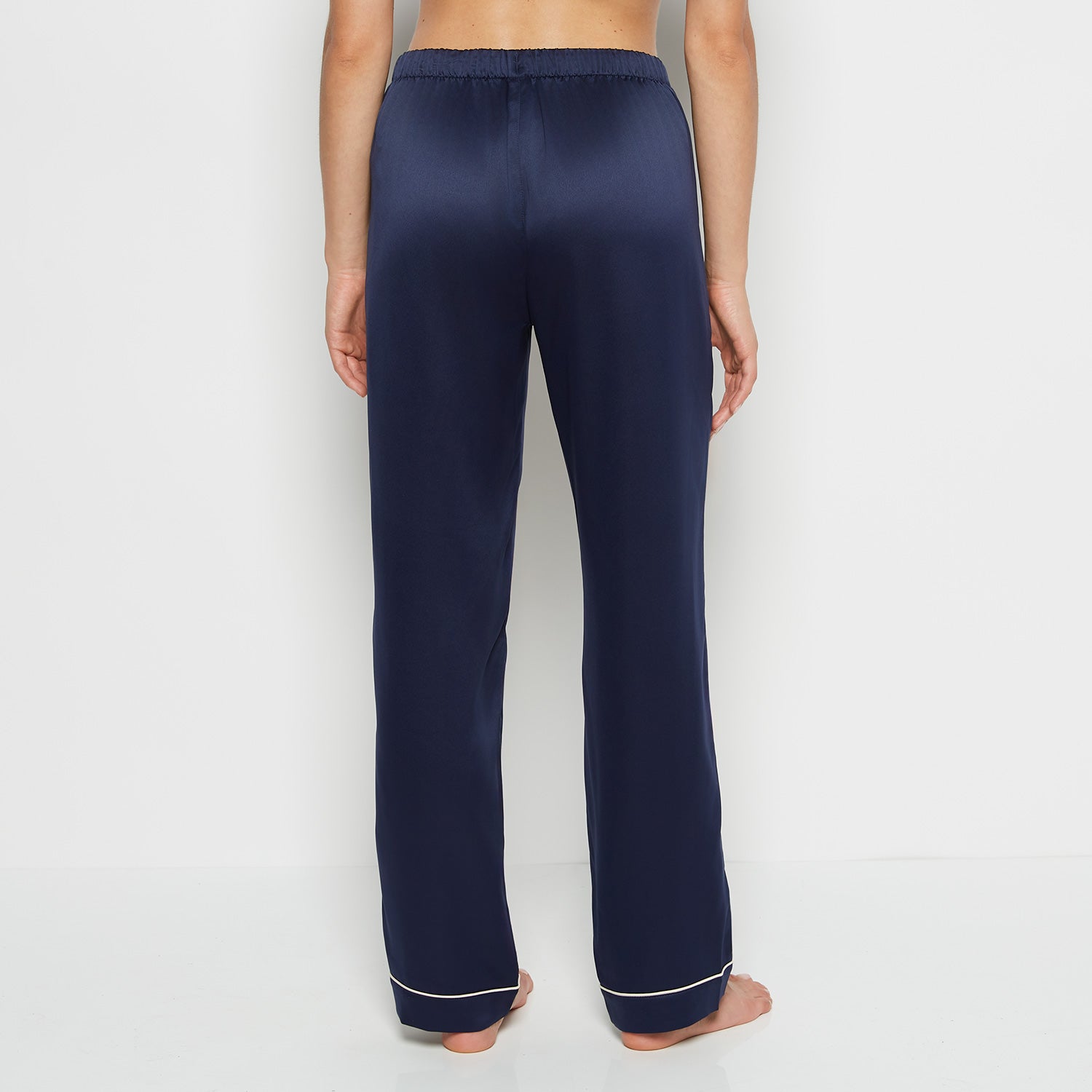 La Senza Satin Sleep Top in Dress Blues