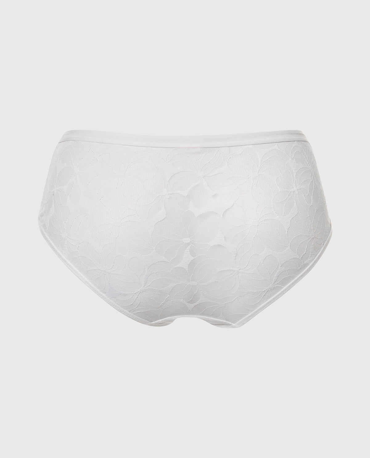 La Senza Culotte doublée à taille haute in Sucre poudré