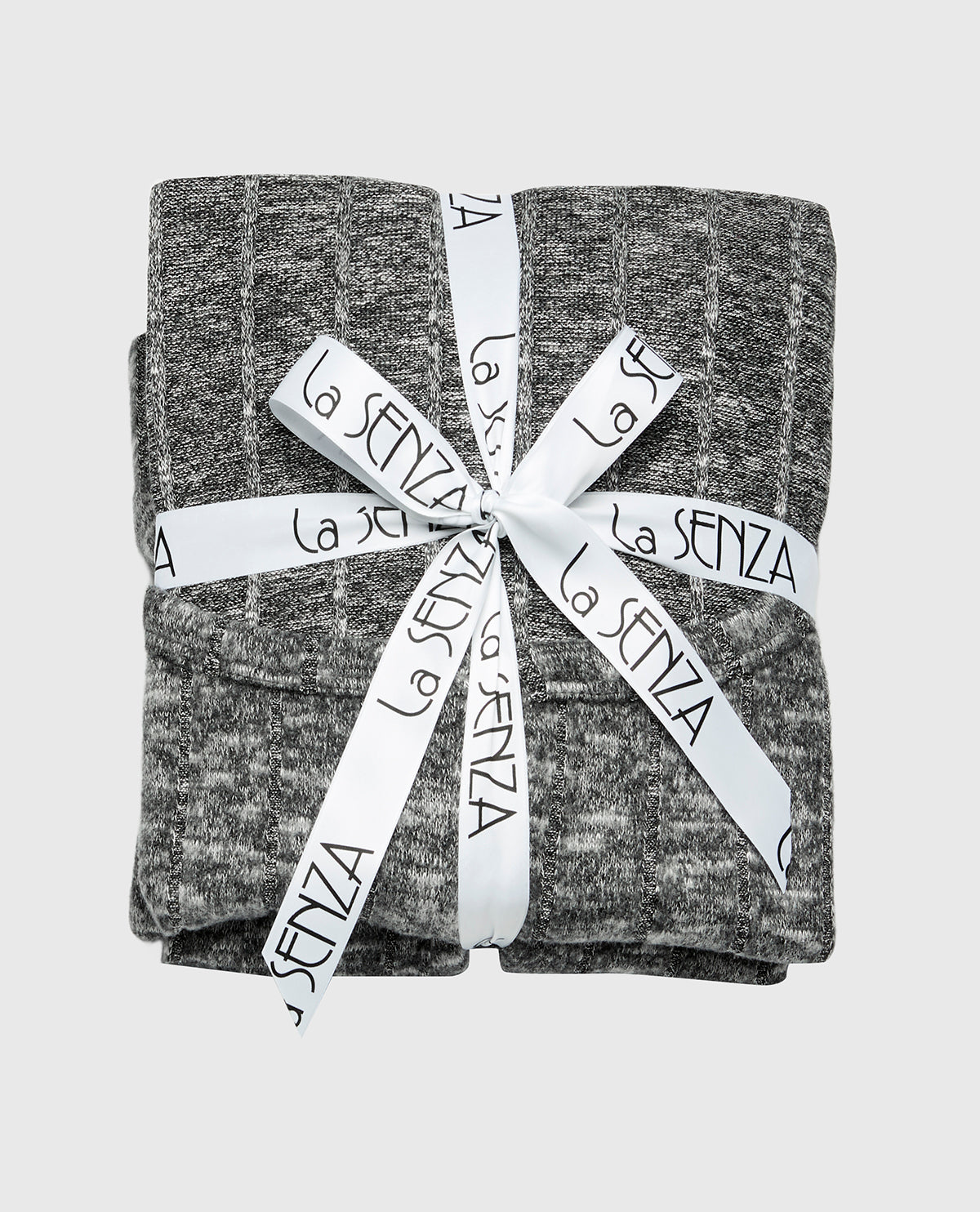 La Senza PJ Set with LS Logo Patch in Tuxedo Black