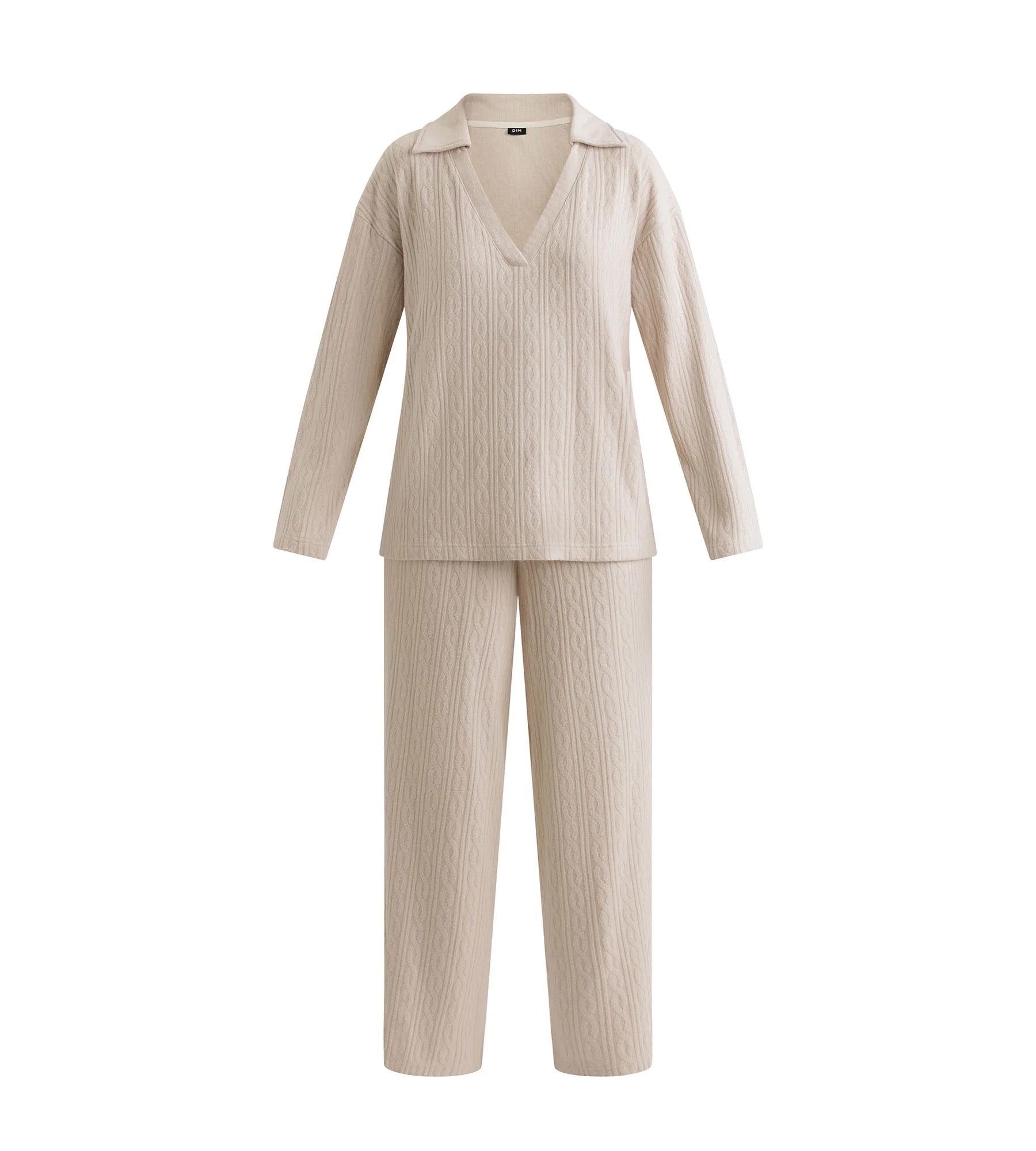 La Senza Satin Sleep Set in Beige