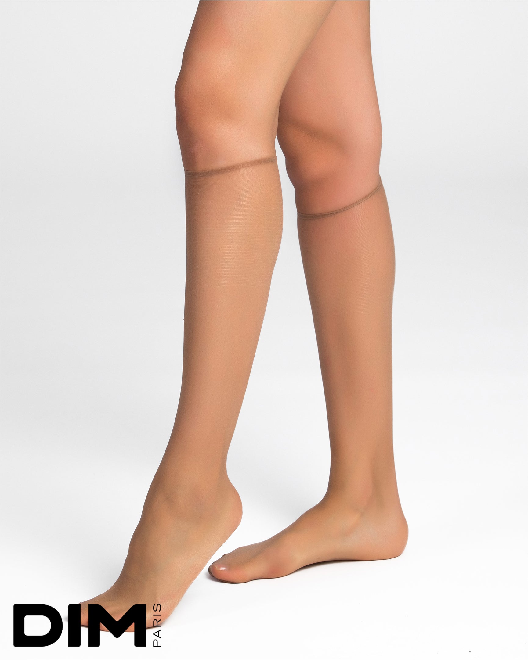 La Senza Sheer Knee High Stocking in Rosetan