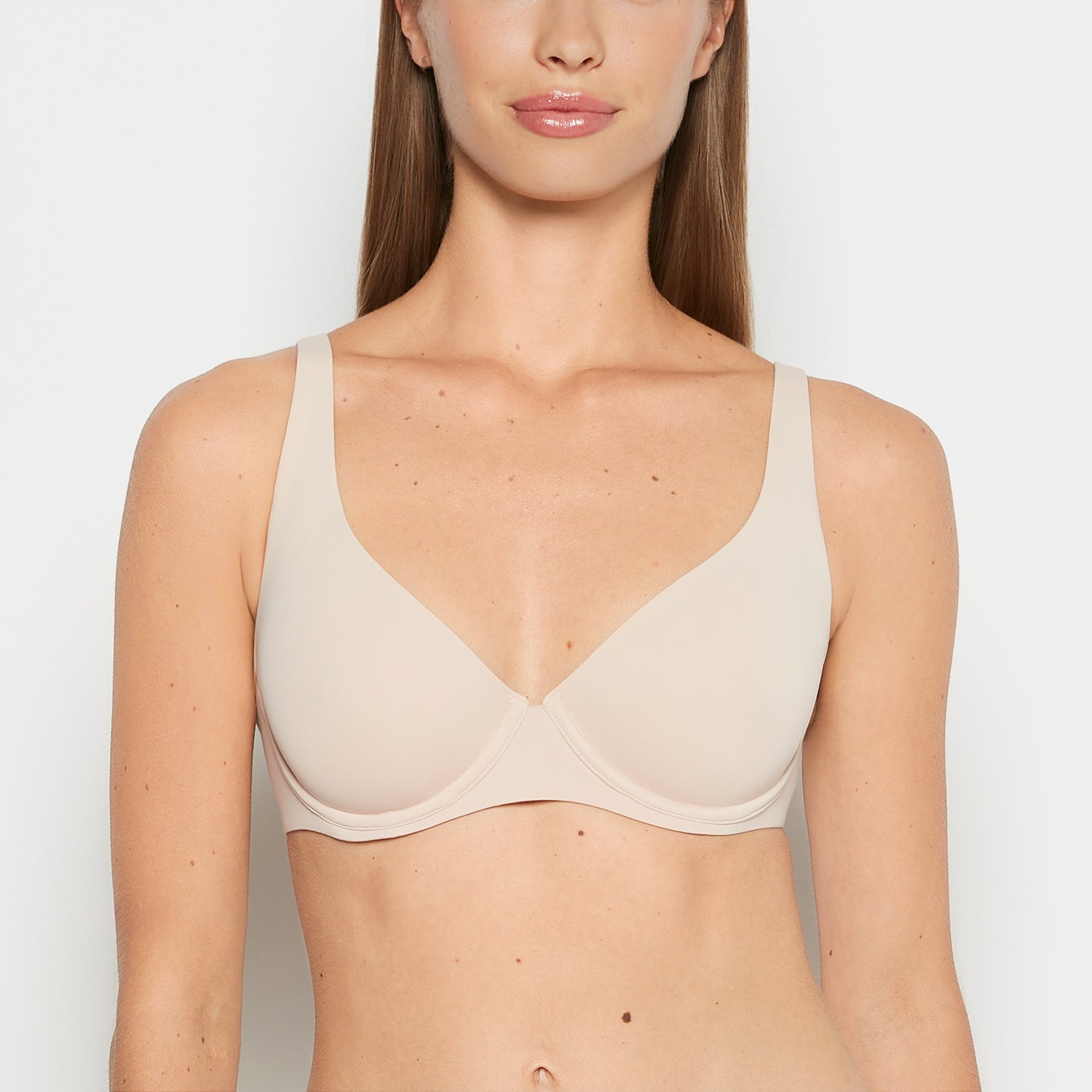La Senza Unlined smooth perfect coverage bra in Cameo Rose