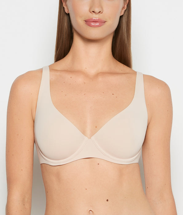 La Senza Unlined smooth perfect coverage bra in Cameo Rose