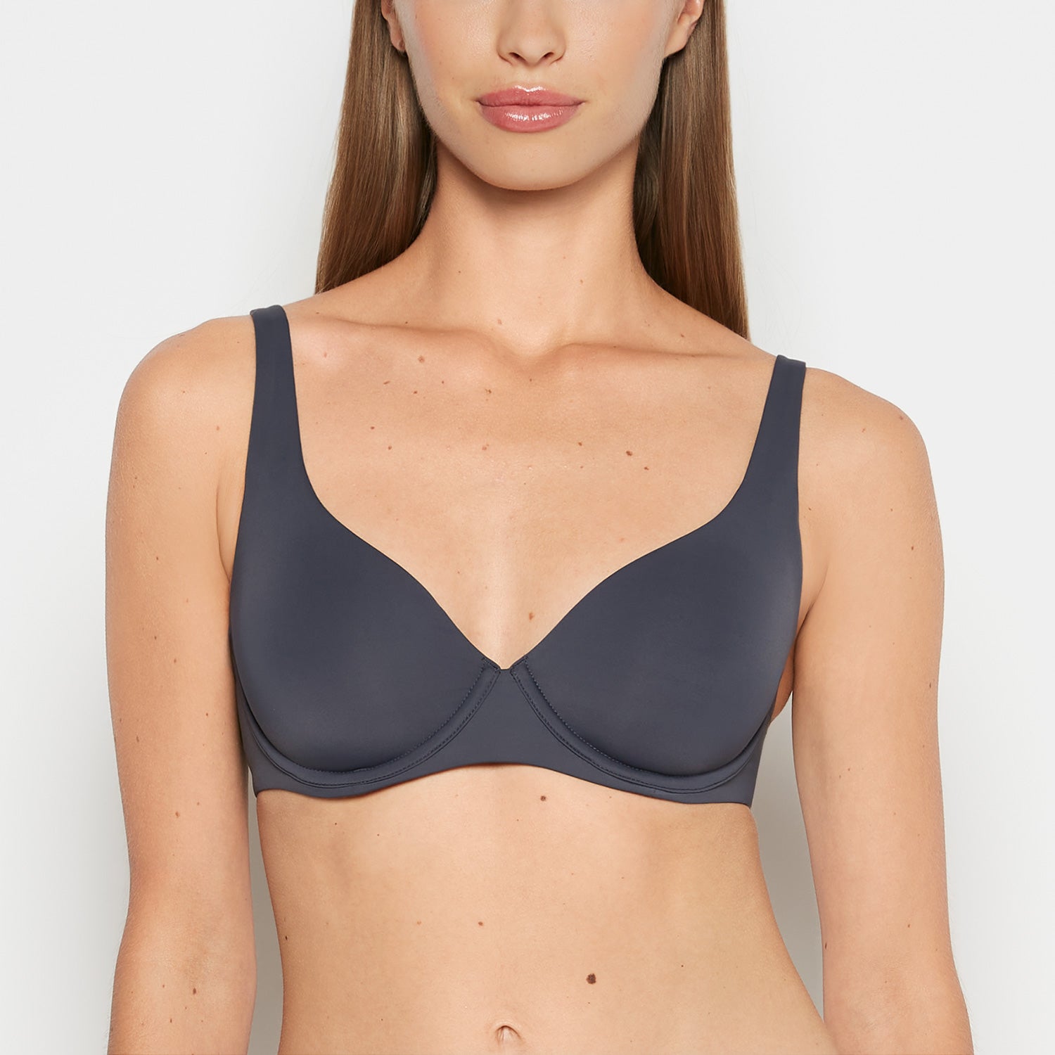 La Senza Unlined smooth perfect coverage bra in Ebony