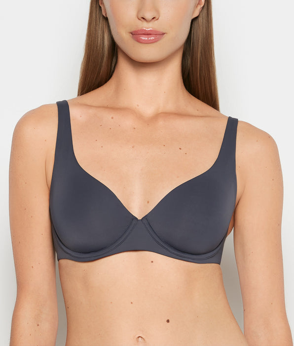 La Senza Unlined smooth perfect coverage bra in Ebony