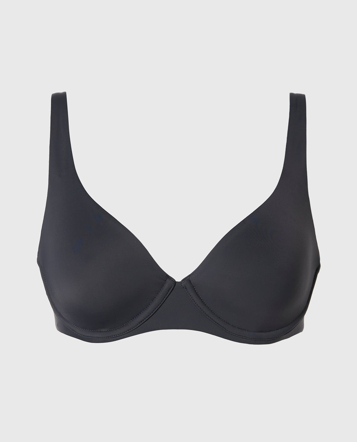 La Senza Unlined smooth perfect coverage bra in Ebony