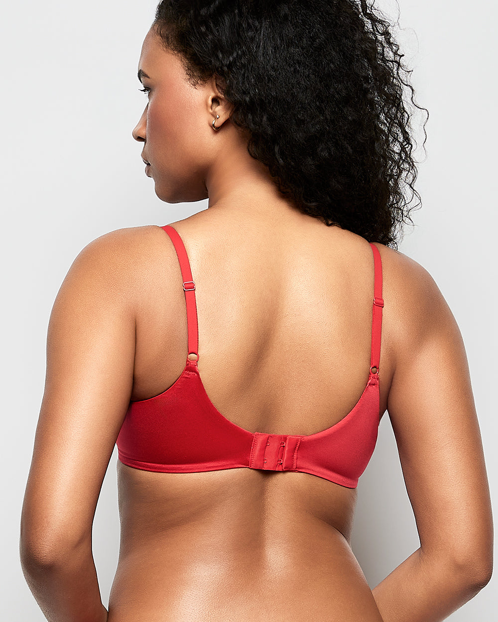 La Senza Comfort Lightly Lined Demi Bra in Cosmo Red