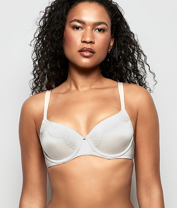 La Senza Soutien-gorge couvrant légèrement doublé aube ivoire