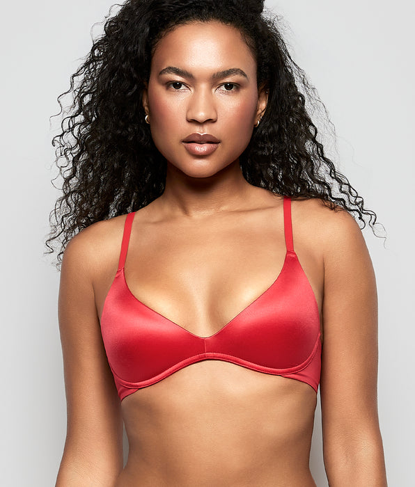 La Senza Soutien-gorge sans armature avec soutien léger rouge cosmo