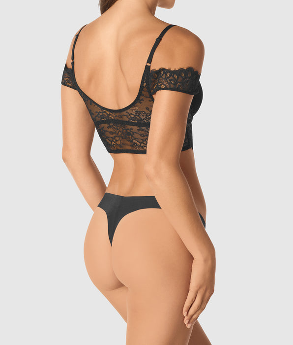 La Senza Front-Close Off The Shoulder Bra Top
