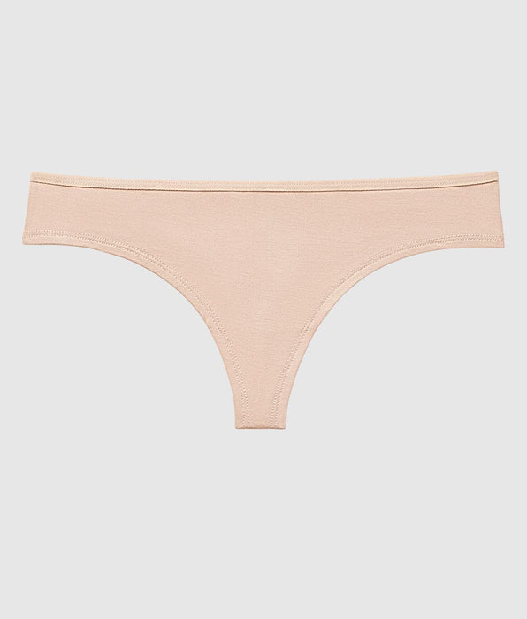 La Senza String couleur rose tan