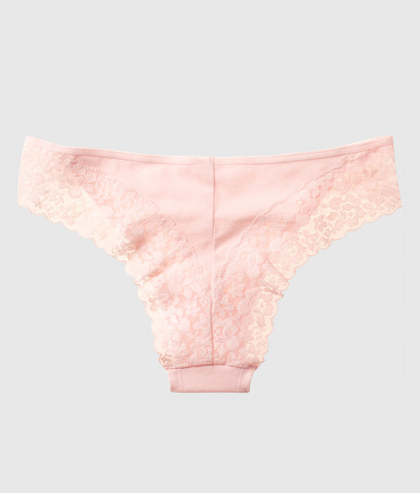 La Senza Cheeky Panty with Lace Trim